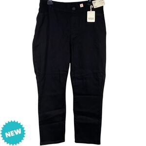 Ana Jeans Womens Size 16W High Rise Skinny Ankle Stretch Slimming Black New